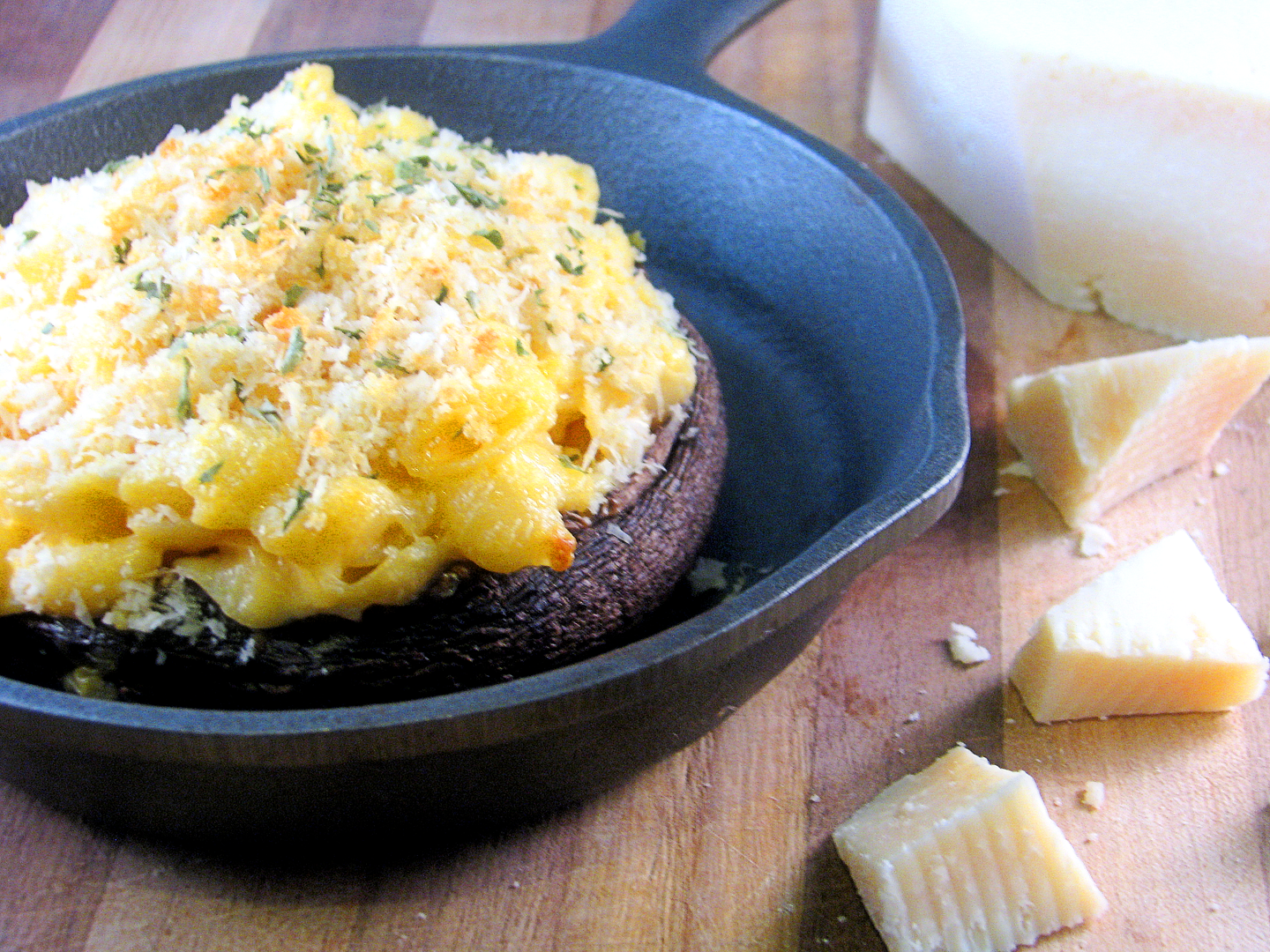 Macaroni and Cheese Stuffed Mushrooms Big Bear's Wife